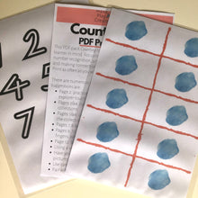 Load image into Gallery viewer, Counting to 10 PDF Printable Pack