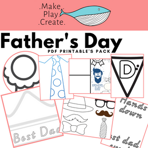 Father's Day PDF Printable Pack