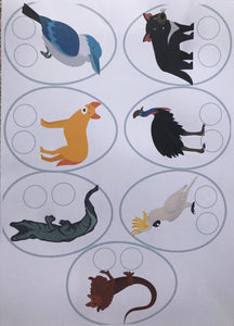 Australian Animals PDF printable pack